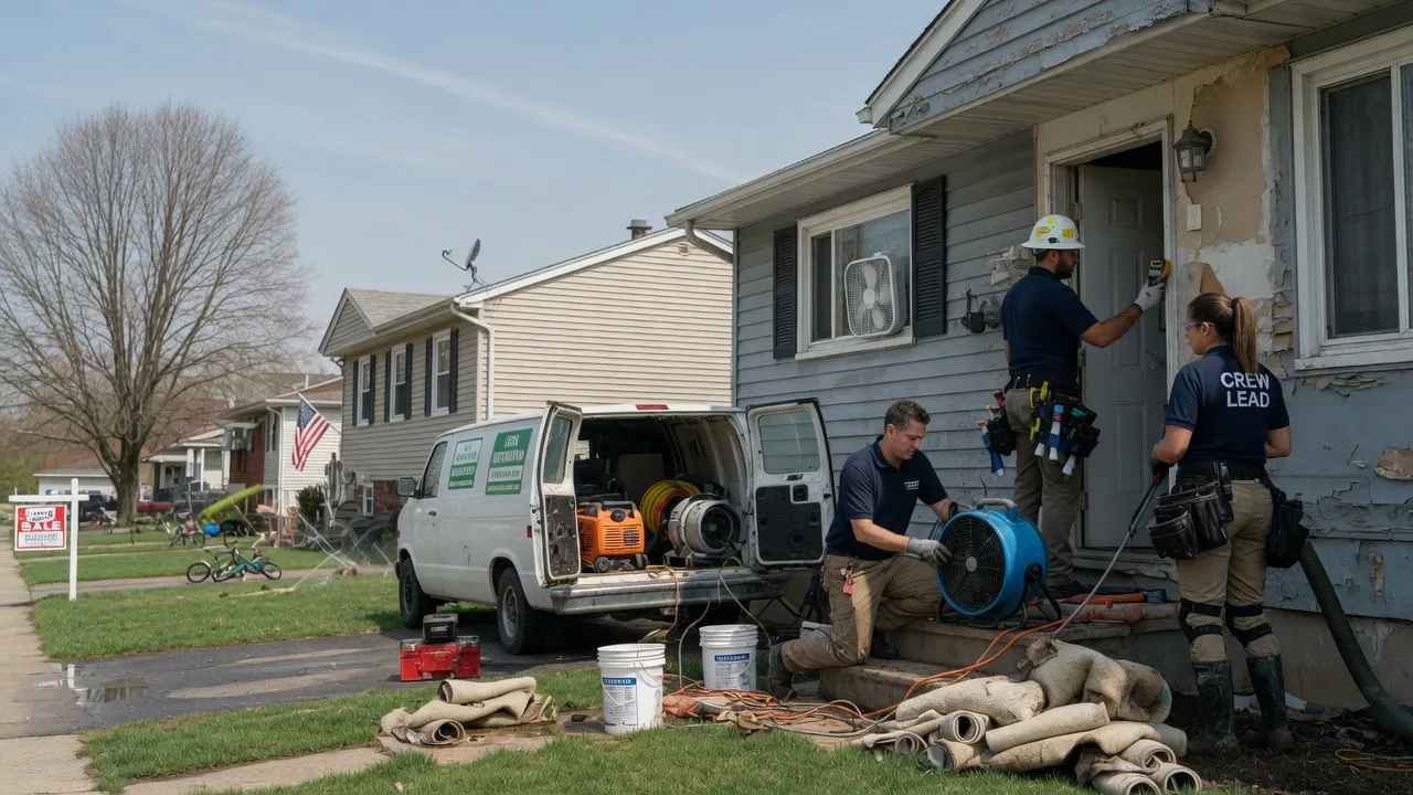 Flood Cleanup in West Bridgewater, MA near me